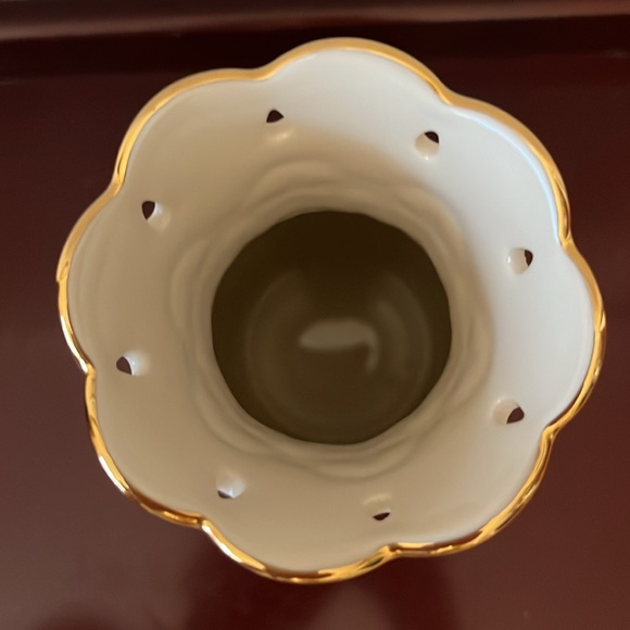 Lenox Love Notes Loved Bud Vase with Charm. New with tags - Picture 4 of 6